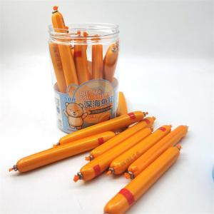 Quality 100% Food Grade Customization Logo Printing Pvdc Casing For Sausages wholesale