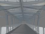 Pedestrian Bridge, Footway bridge, Light steel bridge,prefabricated steel