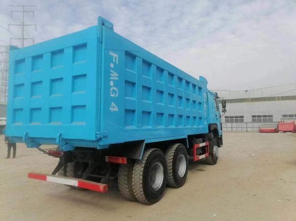 6*4 Drive Wheel Right Driving Sinotruck HOWO Front Lifting Style 375HP Dump
