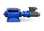 Heavy Duty Dust Collector Rotary Feeder Valve Air Lock Carbon Steel