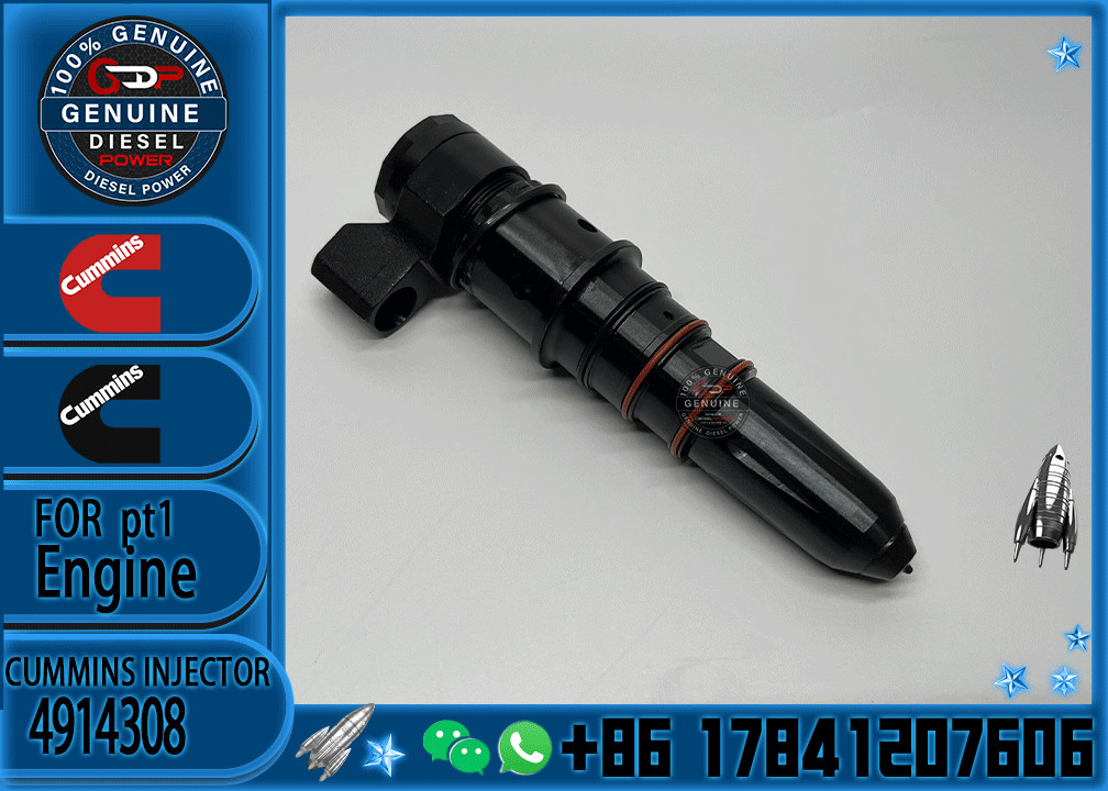 SD22 SD32 Shantui Bulldozer Fuel Common Rail Injector Nozzle 4914308 3054219