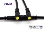 Ebike LCD IP65 Waterproof Electrical Plug Connectors Brake 2 3 4 5 Pin Black
