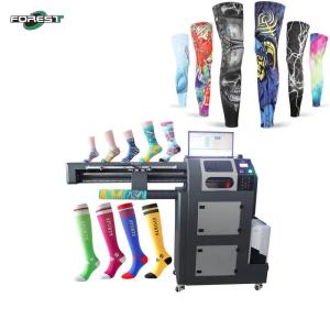 Quality 3D Textile Digital Fabric Printer Nylon Sublimation Socks Printer wholesale