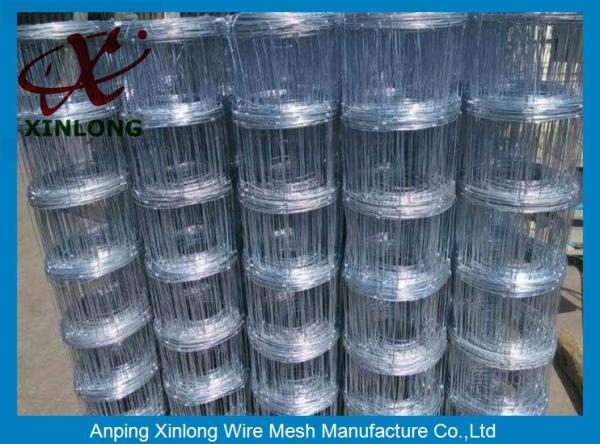 Cheap Environmental Galvanized Deer Fence , Field Wire Fence Easy Install for sale