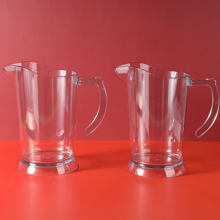 1.4L Plastic Juice Pitcher Wine Decanter Large Beverage Carafe Water Pitcher