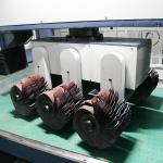 PLC Metal Deburring And Polishing Machine 380V-50HZ 12KW