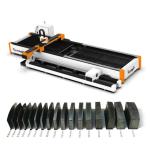 Sheet Metal Pipe Laser Cutter 1kw 1.5kw 2kw 3kw 4kw with Pneumatic Rotary Chucks