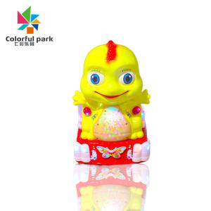 Quality Kids Game Machine Coin-Operated Shake Truck Commercial New Electric Music Yellow Dinosaur Rocker wholesale