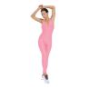 Buy cheap Pink Yoga One Piece Jumpsuit Yoga Activewear Set Plus Size from wholesalers