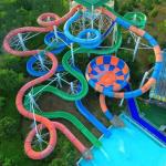 Swimming Pool Water Park Play Equipment Amusement Park Slide Fiberglass Water
