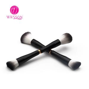 Quality ISO9001 No Odor Two Head Nylon Hair Makeup Foundation Brush wholesale