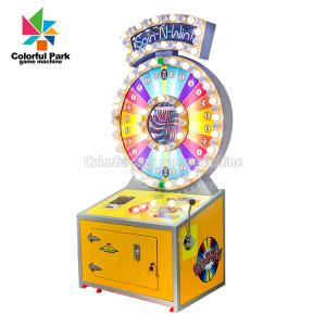 Quality Arcade Ticket Redemption Machine Indoor Sport Spin N Win Coin Pusher wholesale