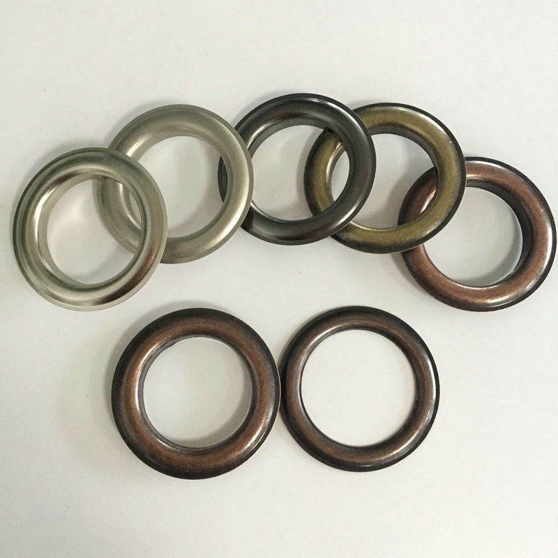 wholesale window curtain accessories 40MM 50MM big metal grommet eyelet ring