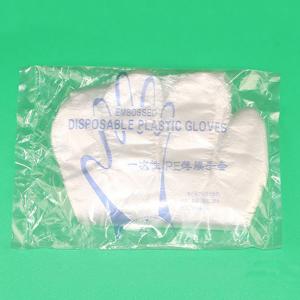 Quality 0.4g Thick Transparent Disposable Food Gloves 100pcs / Pack wholesale