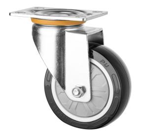 Quality 2.5 Inch Black Polyurethane Caster Wheel wholesale