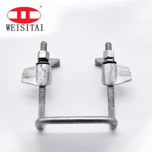 Timber Beam Clamp Concrete Formwork Components Galvanized Q235