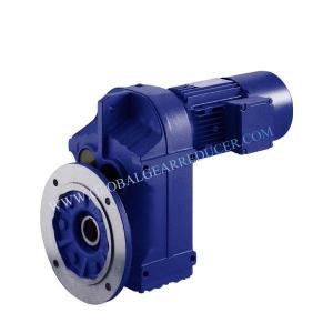 Quality F Series Flange Mounted Helical Geared Motor with Hollow Output Shaft wholesale