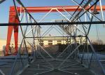 Thick Wall TV Antenna Tower 120m Height With 4 - Leg TIA - 222G Design