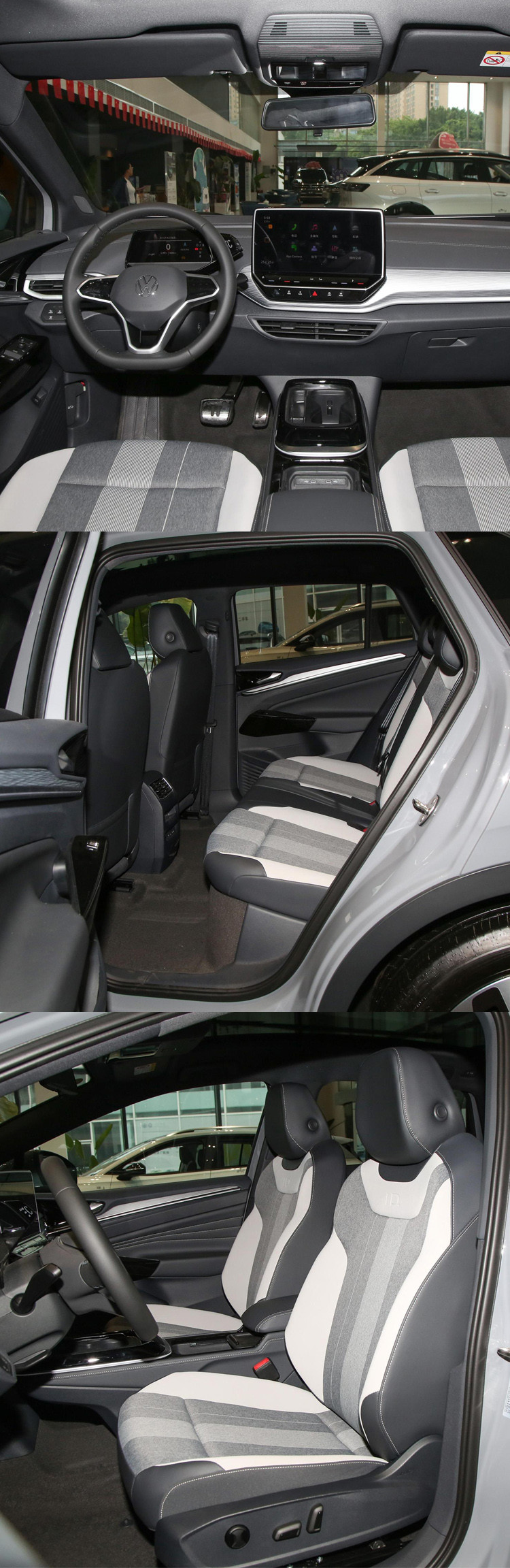 Volkswagen ID4 CROZZ PRO Electric Car White Interior New Energy Vehicles