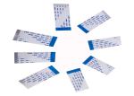 Electronics 32 AWG 10 Pins 80mm FFC Flexible Flat Cable