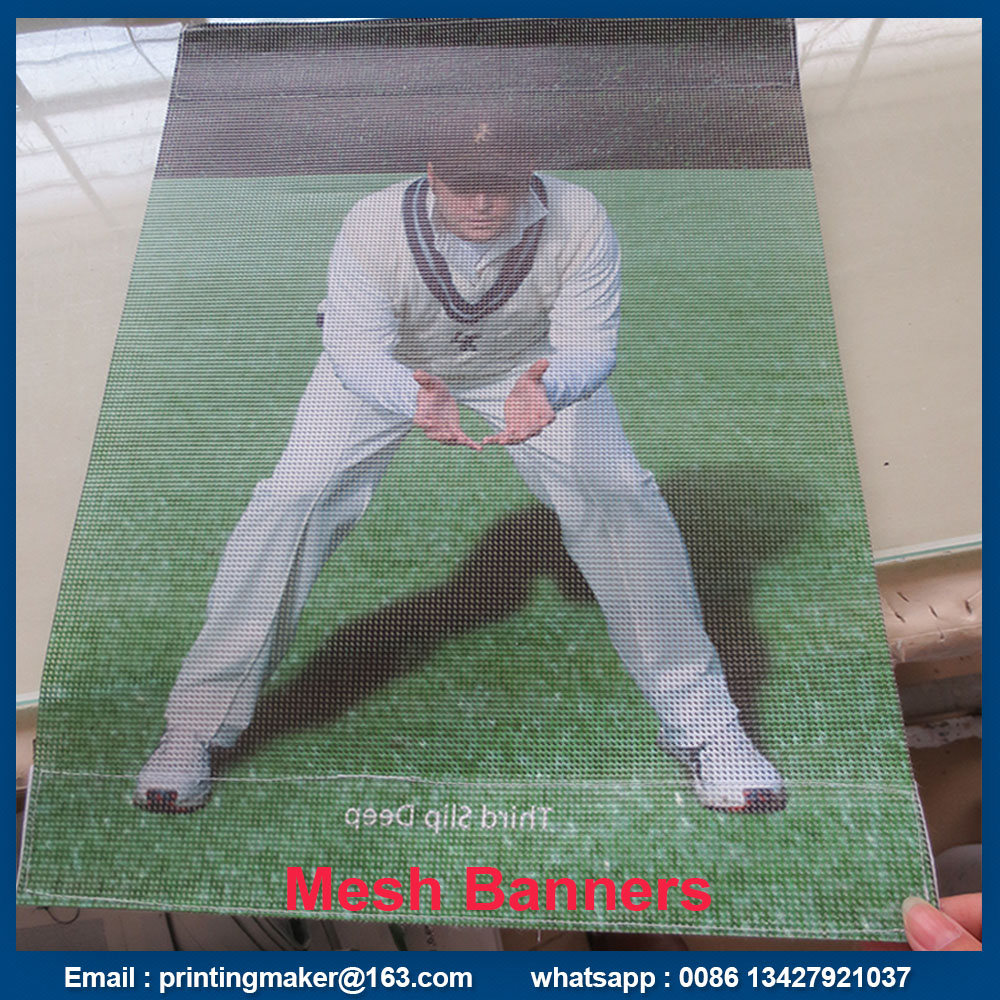 mesh fence banner