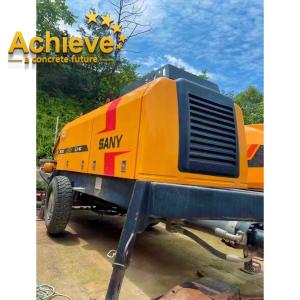 Quality Mini Concrete Pumping Machine Used Concrete Stationary Pump Sany 60 80 Price wholesale