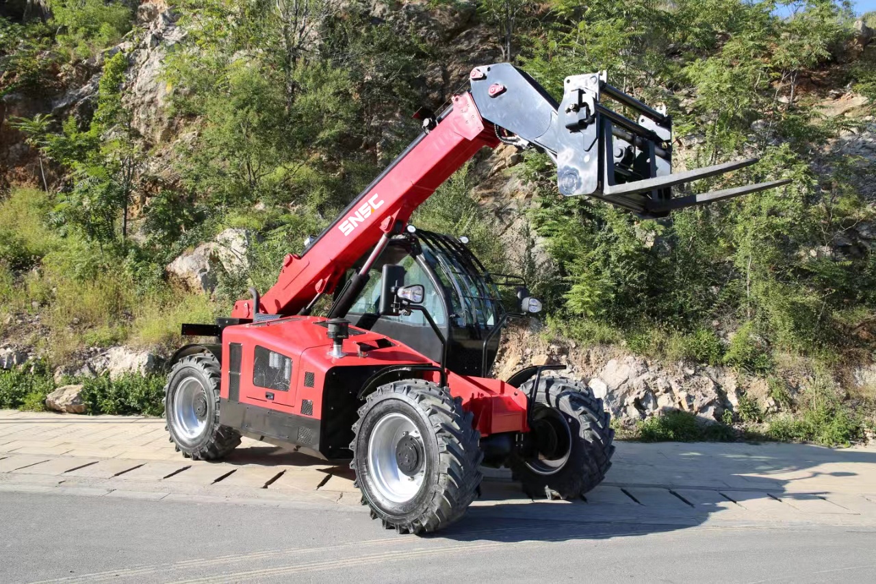 Telescopic Boom Forklift with Optional Side Shift and 7m/8.5m/17m Extend Distance