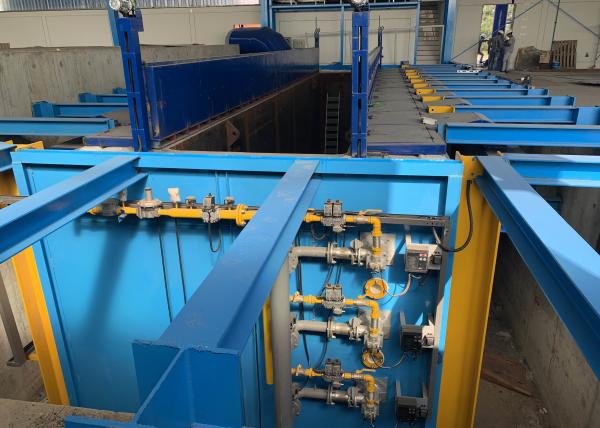 Remote Monitoring System Hot Dip Galvanizing Furnace For Hot Dip Galvanizing