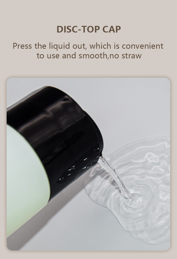 250ml 300ml Plastic Squeeze Bottle Hair Care Tube With Disc Top Cap Personal Care Shampoo Bath
