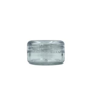 Quality Portable Small Plastic Cosmetic Jars Trial Set Eye Cream 3g 5g 8g Metallized wholesale