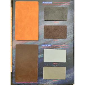 Quality TGKELL Artificial Leather Fabric , 55&quot; Microfiber Leather Material 80g/m wholesale