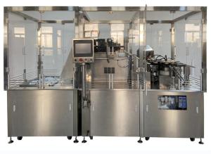 Quality Automatic Plastic Disposable Prefilled Syringe Gel Filling Capping Machine wholesale