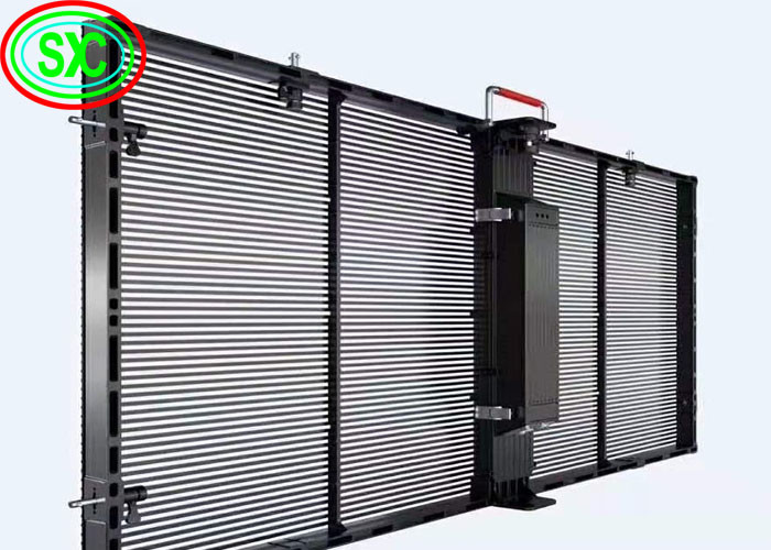 Transparent Display Rental Installation Large Viewing Angle P3.91 P4.81 2500 Nits LED Screen