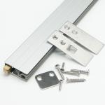 Heavy Duty Automatic Door Bottom Seals 6063 Aluminium Weatherstrips For Hotel