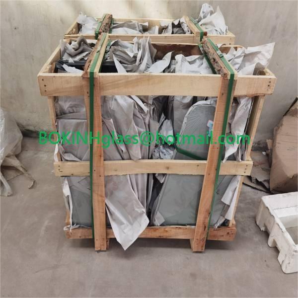 AT154422 HITACHI Excavator Cab Window Tempered Glass Left Door Rear Position NO