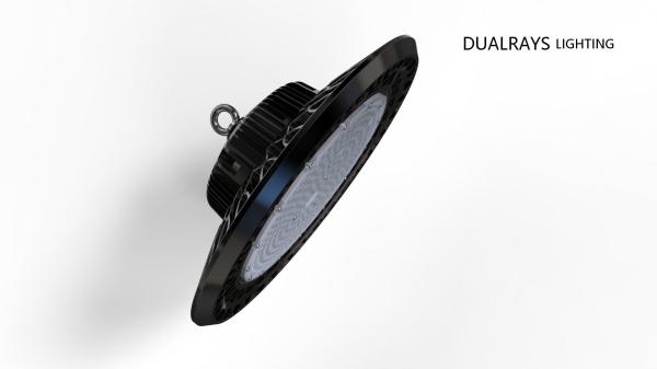 50000 Hours Life 100W 140LPW Industrial UFO High Bay Led Lighting Bell Black