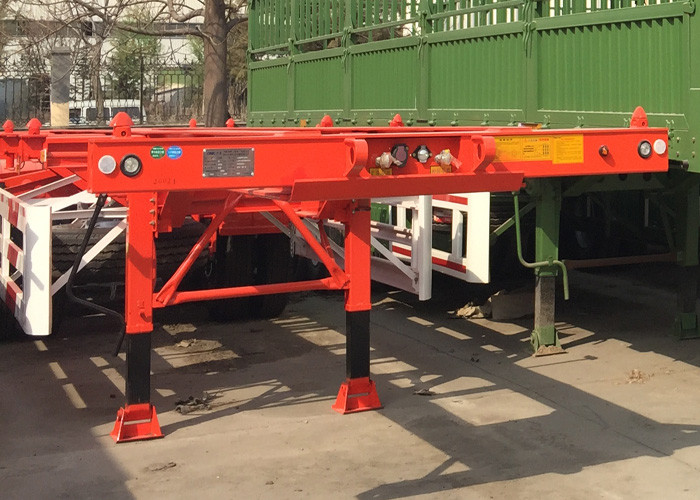 40 Feet Container Carrying Semi Trailer With JOST Landing Leg