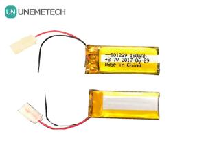 Quality Lithium Polymer Li-Ion Battery 3.7V 150mAh 501229 for Electronic Equipment Parts wholesale