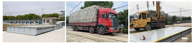 120T 24M Truck Weighing Systems With Load Cells