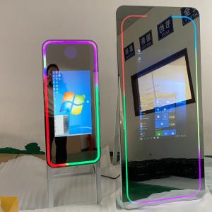 Quality Adjustable Selfie Mirror Touch Screen Photo Booth Light Frame For Wedding wholesale