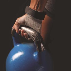 Quality Full Palm Protection Crossfit Essential Equipment Fingerless Weight Lifting Gloves wholesale