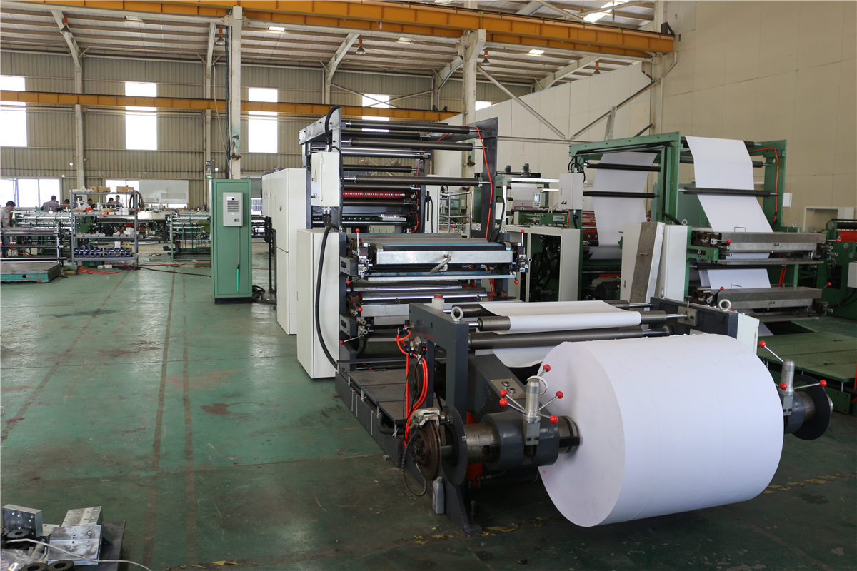 350 m/min Exercise Book Ruling and Printing Machine with Online Support