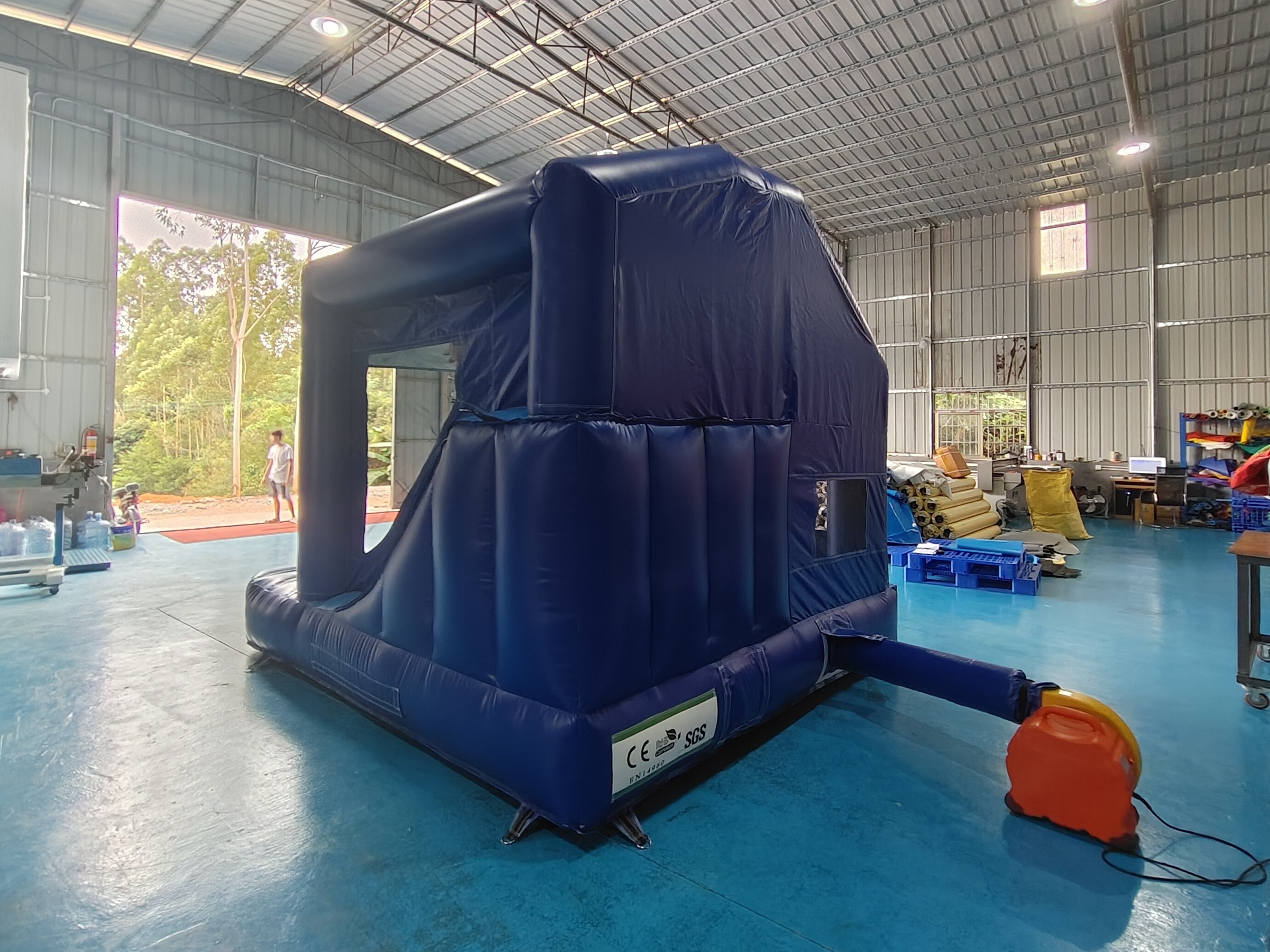 Hot Sale Commercial Inflatable Bounce House With Slides The Frozen Princess Cartoon Inflatable Combo For Kids