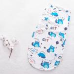 Skin Friendly Printed Muslin Sleeping Bag Onesizes Plain Style Animals Print