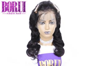 Quality Brazilian Full Lace Human Wigs Body Wave Wig Pre Plucked 180% Full Density wholesale