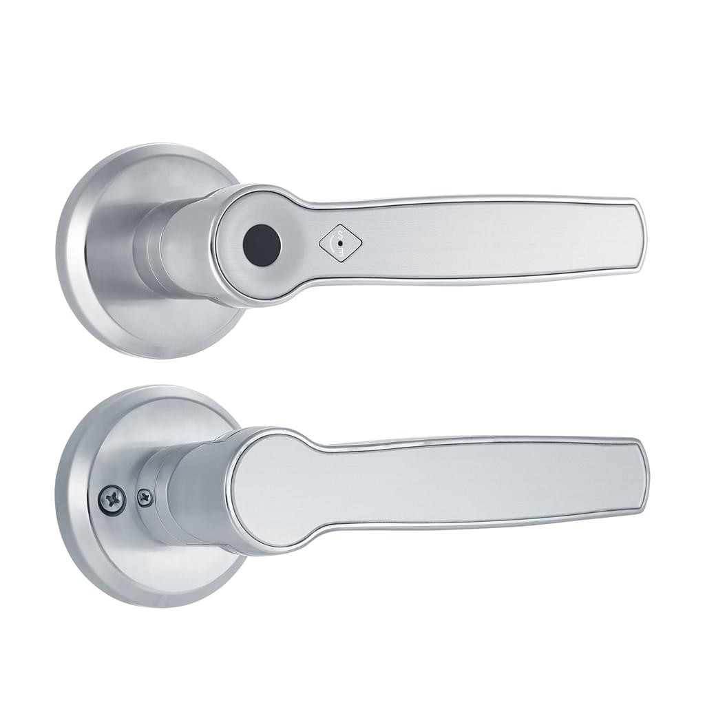 Home Smart Pin Key Keyless Finger Print Smart Handle Door Locks