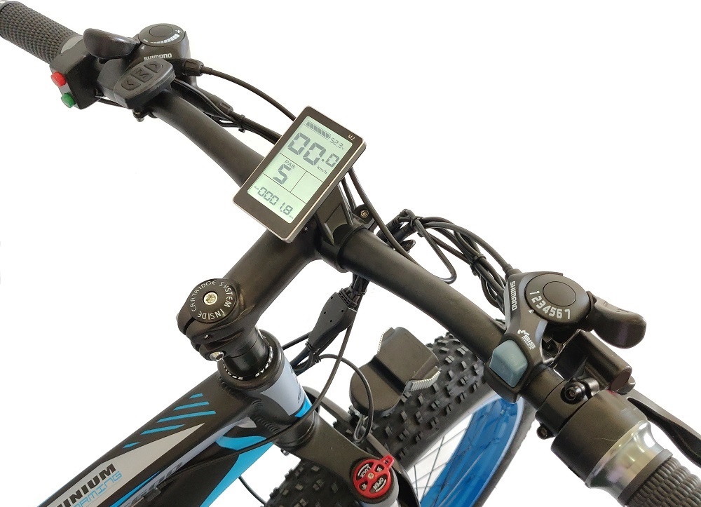 1000w Fat Tire Folding Electric Bike Fold Up With 60-70Nm Torque