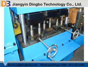 Quality 45# Steel Steel Profile Roll Forming Machine For Colored Galvanized Steel Sheet wholesale