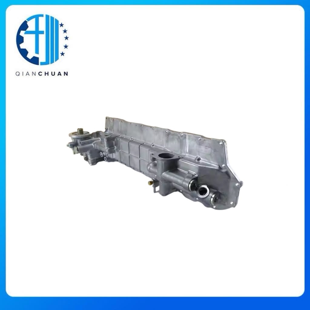 Oil Cooler Cover 1132006527 1132113250 For Isuzu 6SD1 Engine EX300 Excavators