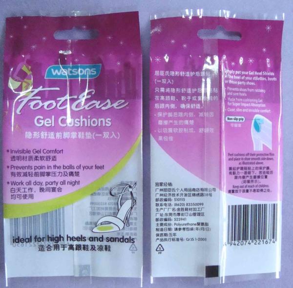 Custom health foot / translucent / ladies four seasons high heels lined with